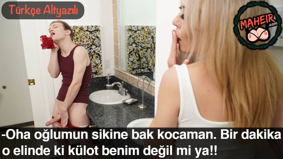 Külotuyla Asıldığımı Gören Annem Beni Sakso Çekerek Boşalttı